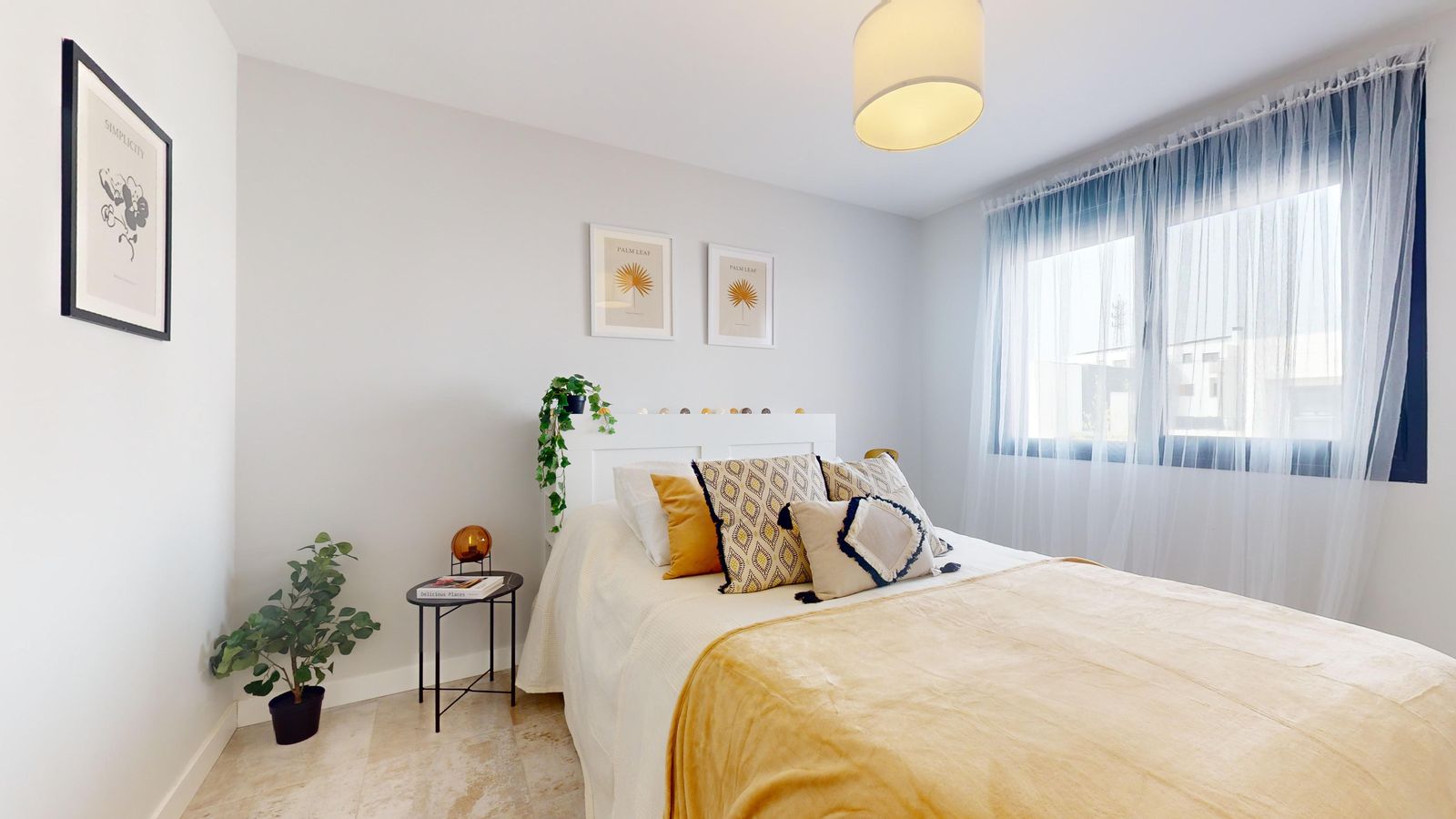 despues home staging piso dos dormitorios en valdemoro